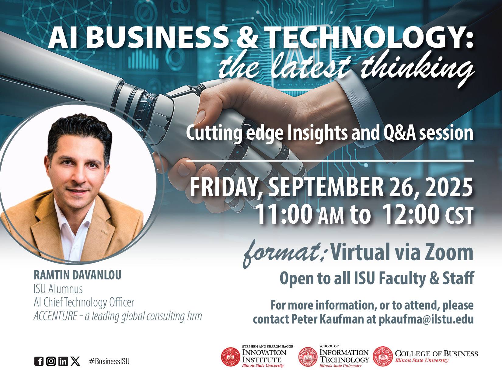 speaker series announcement